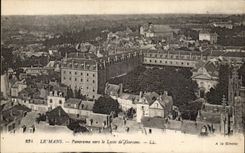 Mans CPA Panorama towards the college of the boys