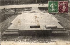 Drill of Compiegne CPA Monument of the armistice