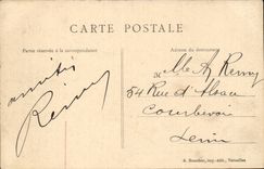 CPA Castle of Dampierre the floors is seen perron