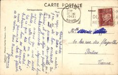 CPA Lille Town hall Public garden of the Tiny room