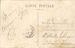 CPA Lyon Entrance of the park of the Head of gold and monument of the children of the Rhone