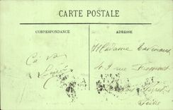 CPA Lyon the Saone and View taken elevator of the Tower of Fourviere has 376m altitude