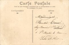 CPA Orleans the place of Martroi Statue of Jeanne d' Arc