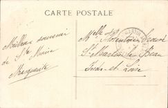 Sainte Marie of pornic CPA Beach and dimension of the large valleys