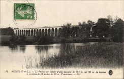 Monts CPA Le viadux sur l'Indre 