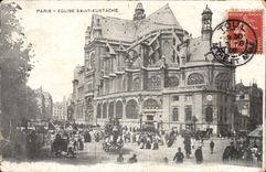 Paris CPA Eglise Saint Eustache