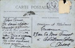 Paris Bois de Boulogne CPA La cascade