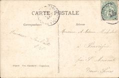 CPA Fantasy Woman Happy New Year Child