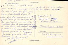 CPM Humour Sans paroles (soldats)