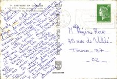 CPA Bretagne junges Madchen welches tragt die Kappe Benodet Fouesnant (Folklore)