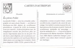 REPRODUCTION - Boulogne known Sea - Polet Pilot - Owner of Canal of Rescue