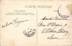 Limousine - Platz Lothringen-Elsass - der Denkmal-Engel - Engel