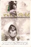 Fantasy - Children - I will leave egg - Pacques arrived - CPA