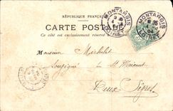 Fantasy - Woman with pink - CPA