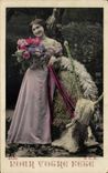 Fantasy - Woman - For Your Festival - 1909 - CPA