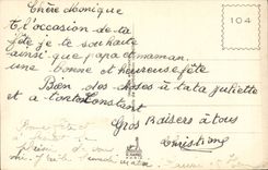 Fantasy - Good Festival - Flowers - CPA