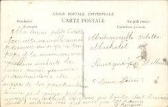 Fantasy - Child - Pretty Girl with houx - holly Happy New Year - - CPA