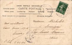 Fantasy - Child - Pretty Girl - Happy New Year - - CPA