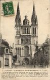 Angers - the cathedral and Rise Saint Maurice - CPA