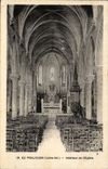 Pouliguen - Interior of the Church - CPA