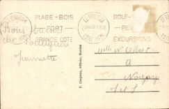 Pouliguen - Interior of the Church - CPA