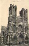 Reims - the Cathedral - CPA