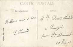 Fantasy - Child - Merry Year beautiful girl with laces veil - CPA