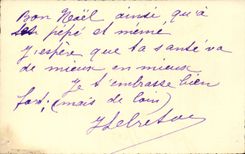 CPA Fantaise Merry Christmas (chart small size)