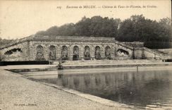 surroundings of Melun CPA Castle of Be worth the Viscount the caves