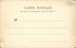 Ferte under Jouarre CPA Castle of Lagny and street of Cop