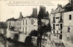 Ferte under Jouarre CPA the European war the castle or Cop stopped Louis XVI