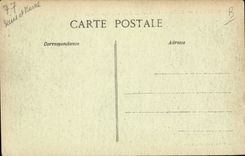 Montigny on Loing CPA edges of Loing to the Red Valve