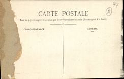 Ferte under Jouarre CPA the place of the town hall seen as the crow flies