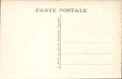 Palate of Fontainebleau CPA Allee covered in the English garden