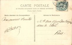 Palate of Fontainebleau CPA Fountain of the garden of Diane