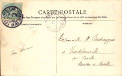 Drill of Fontainebleau CPA the Colinet cave