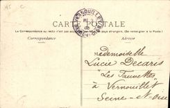 Enghien les Bains CPA the casino the prow (boat boat)