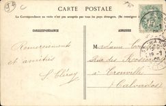 Vincennes CPA Daumesnil Islands the bridge of the country cottage