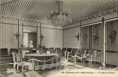 CPA Castle of the malmaison the room of the Council