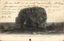 Montlhery CPA Remainders of a tower of enclosure of the strong castle built by Theobald