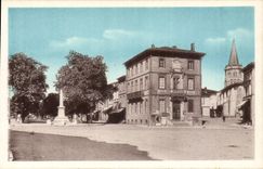 Rieumes CPA place Chief of canton Doctor Roger general adviser Bouchard Lasserre mayor