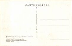 Rieumes CPA place Chief of canton Doctor Roger general adviser Bouchard Lasserre mayor