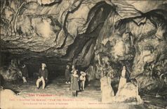 CPA Hohlen von Garcas eins der grossen Raume bekannt als Raum des Gerichtes von Gerichtssitzungen