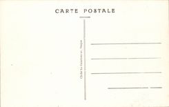 Meschers baths CPA beach of the Promenade nuns has asses (ass donkey)