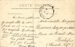 CPA Folklore Farming community Oleronnaise (costumes) TOP