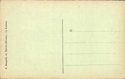 Re CPA island the Fleet (canton of St Martin of Re) Street of the market