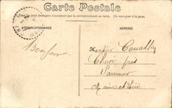 Island of Aix CPA the house of the Napoleon emperor before his departure for Saint Helene