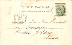 Saint Jean d' Angely CPA Fountain of the pilori (1546)