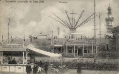 Exposition universelle de Liege 1905 CPA Aeroplane