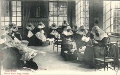 Belgium Belgie Ghent CPA small the beguinage